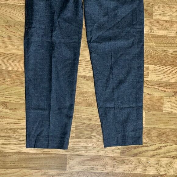 Club Monaco Womens Wool Cargo Pants Full Length Charcoal Size 30 - Picture 3 of 15